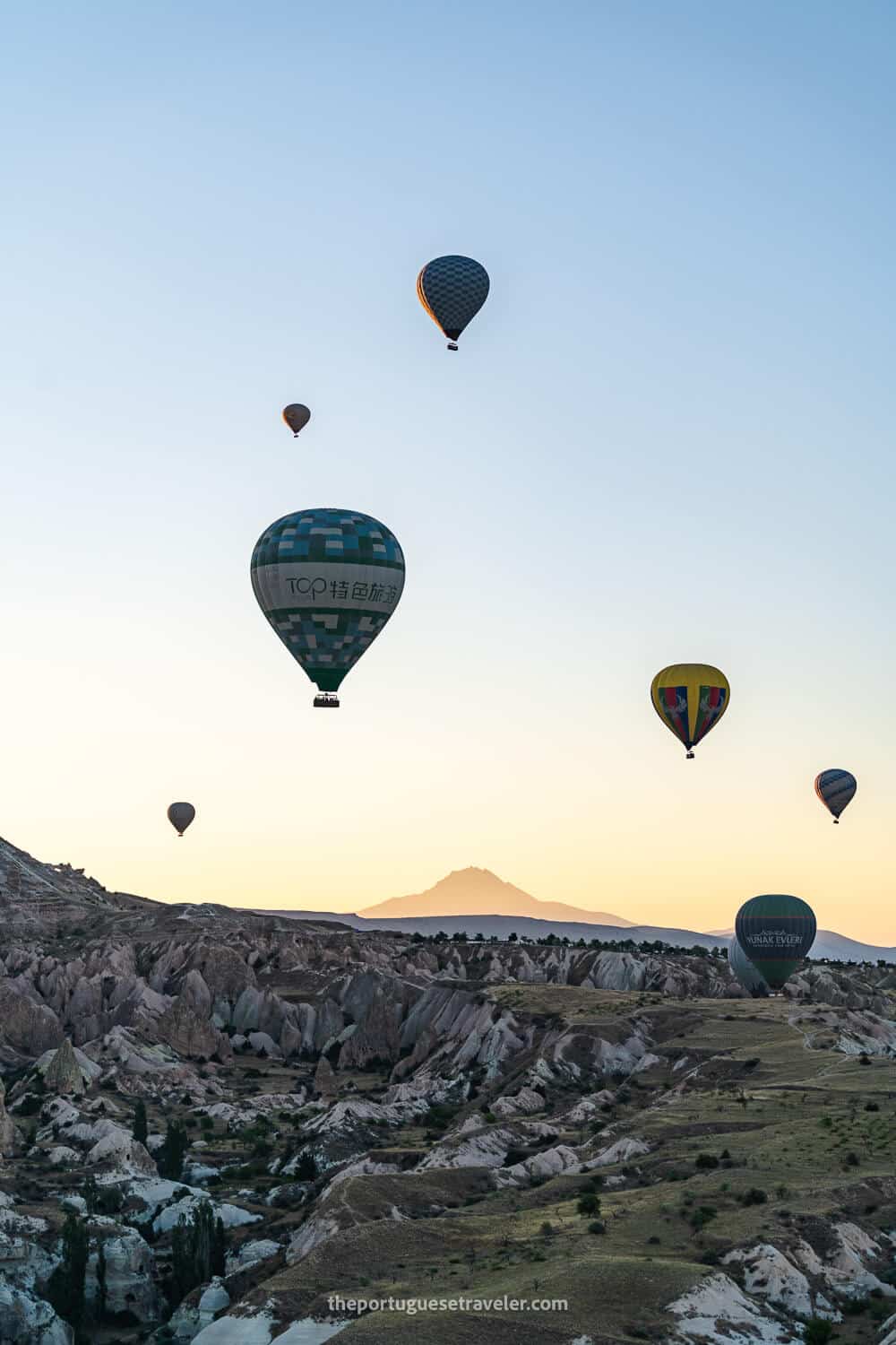 Mount Erciyes in the distance