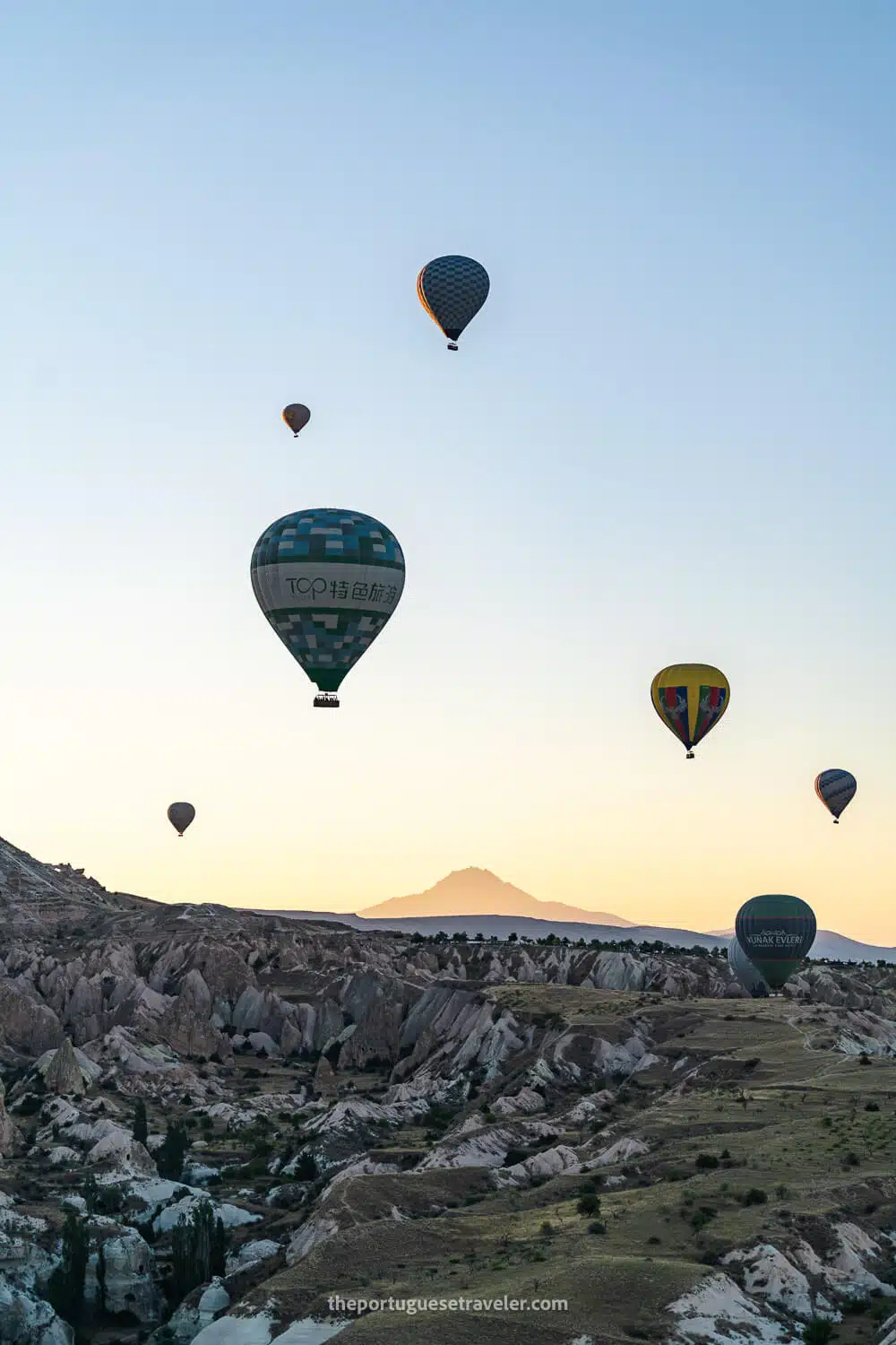 Mount Erciyes in the distance