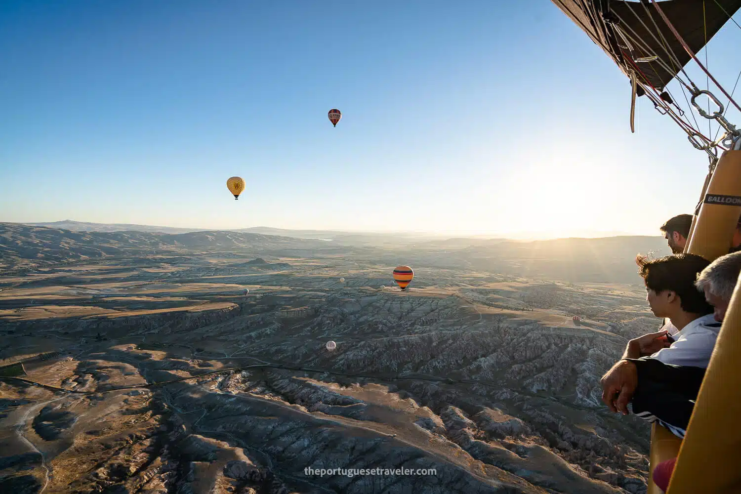 The views from our balloon