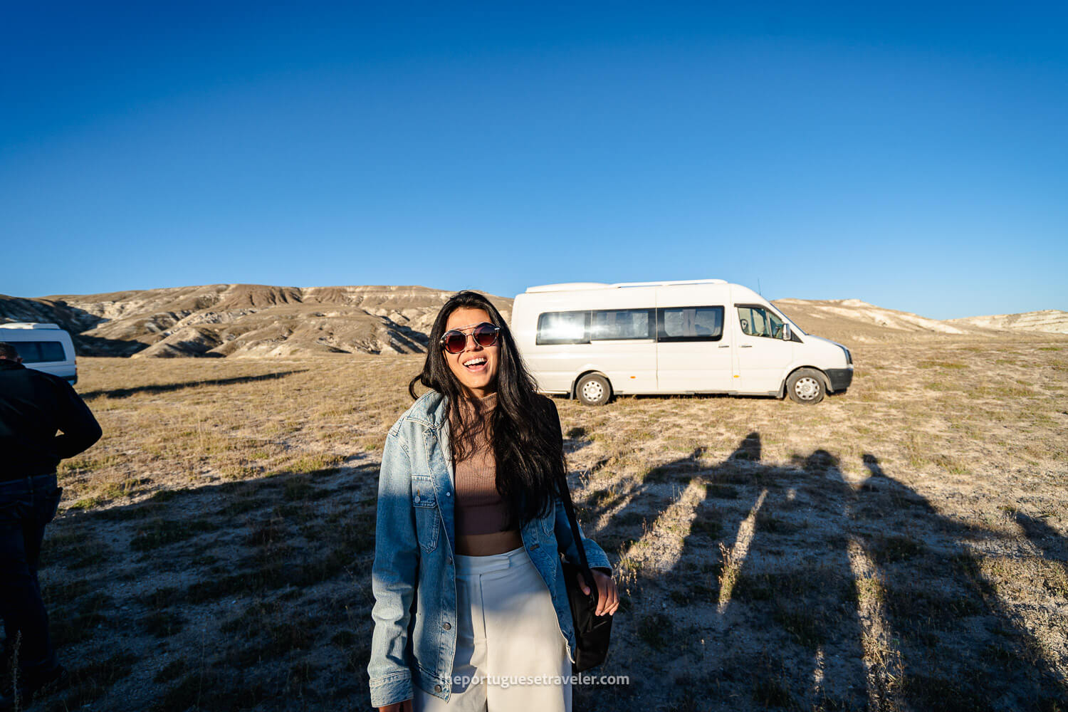 Jhos very happy after the balloon tour