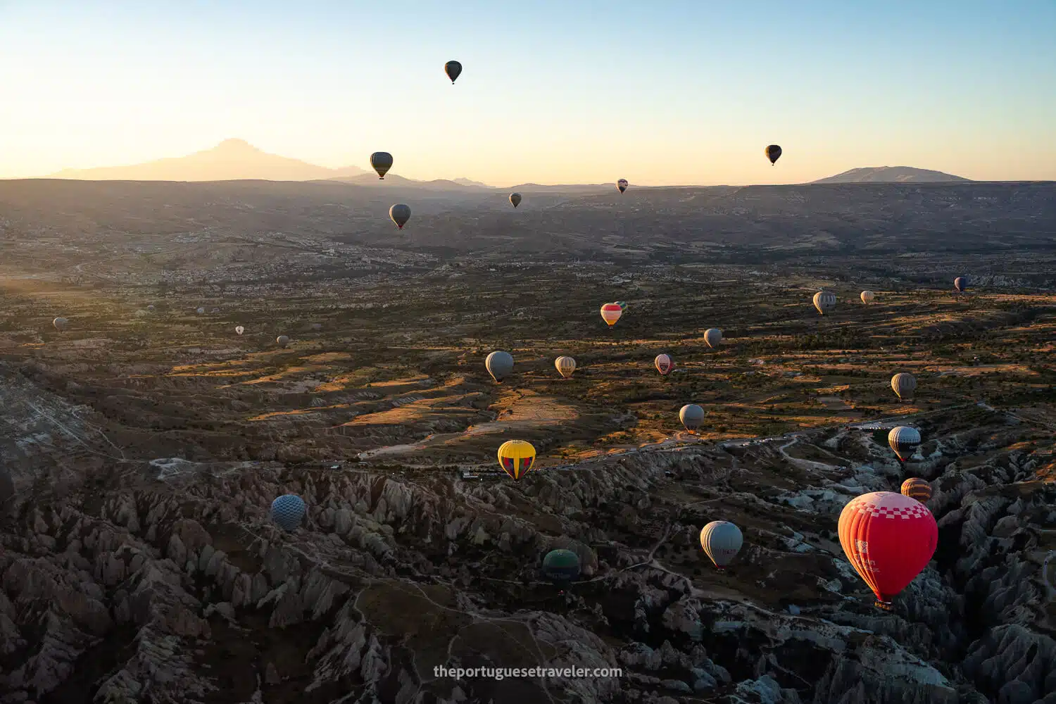 Hot Air Balloon Tour in Cappadocia, Turkey