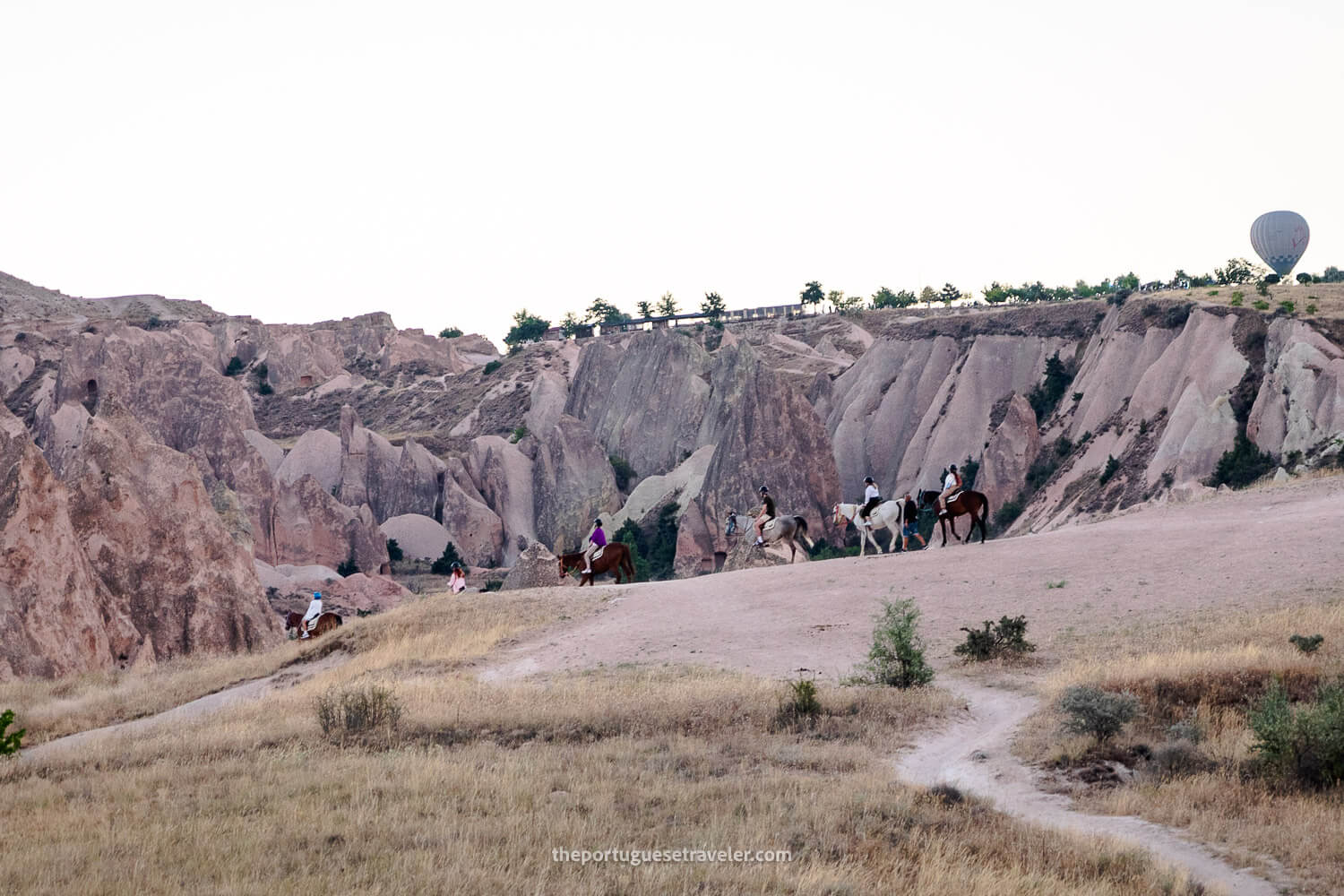 The horse riding experience in Cappadocia