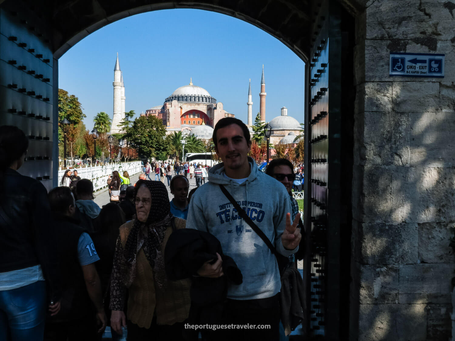 Me and Hagia Sophia