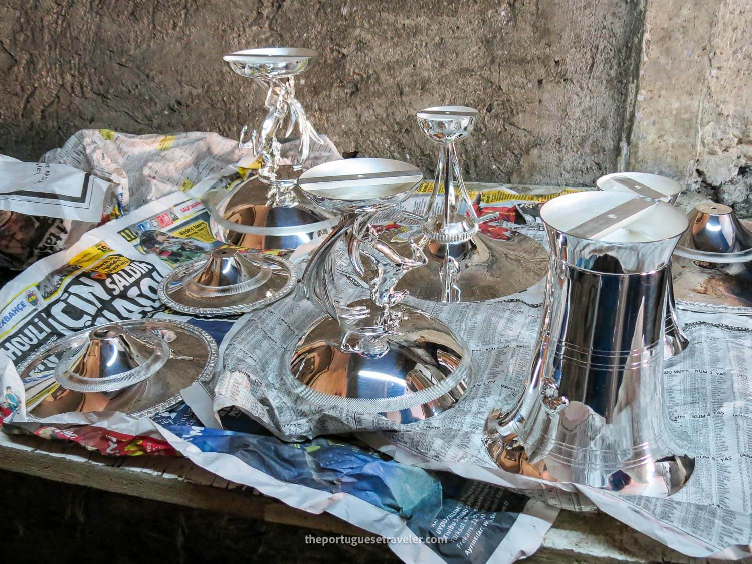 A silver workshop in Büyük Valide Han