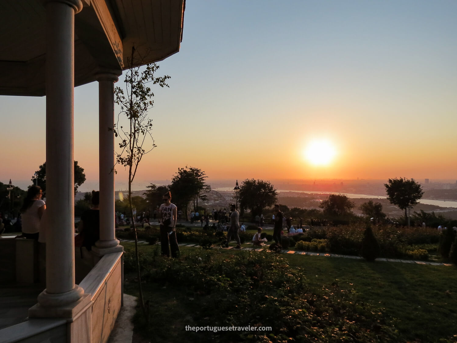 Camlica Hill Groove at Sunset