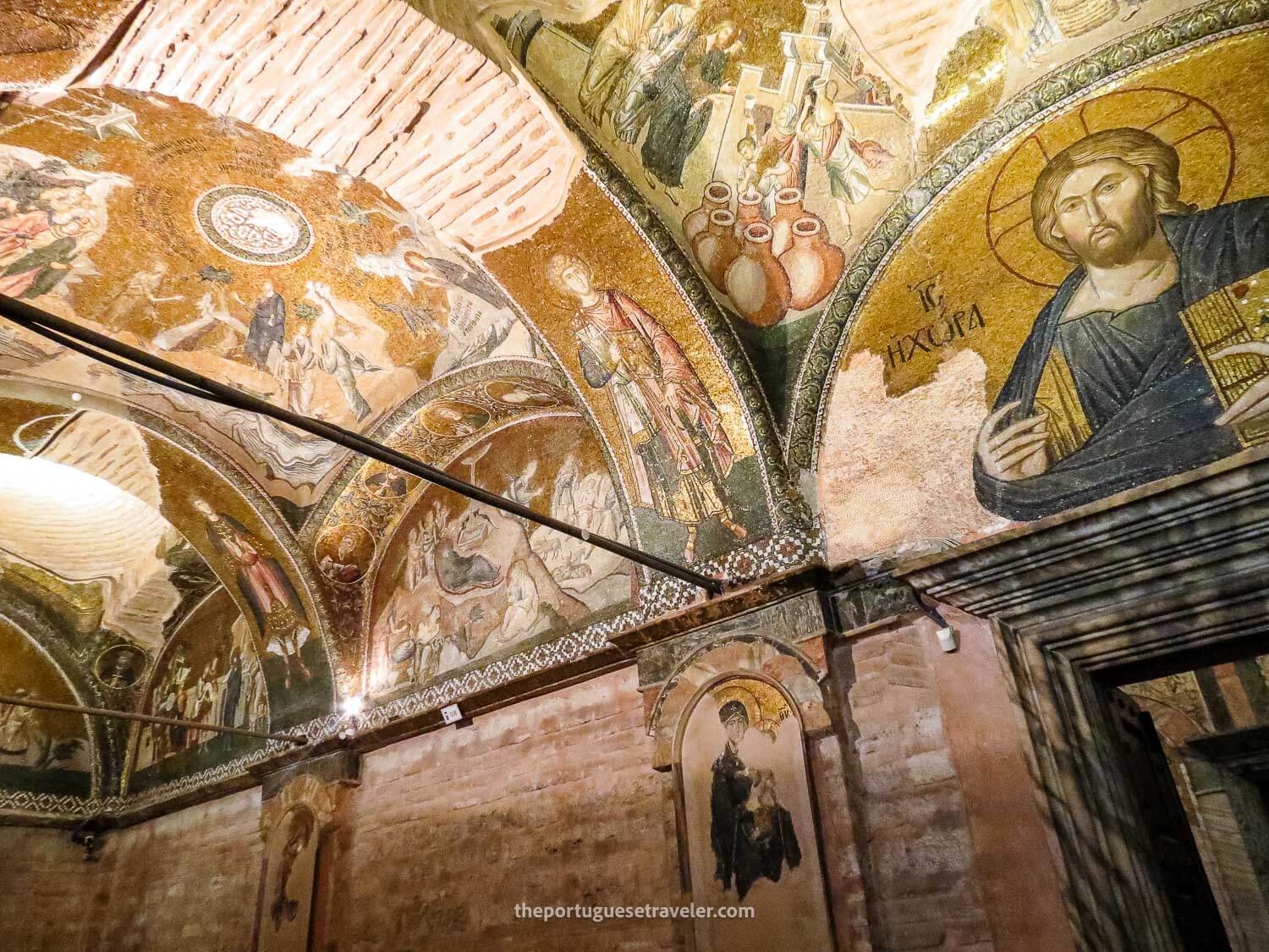The Christian tiles of the Chora Church