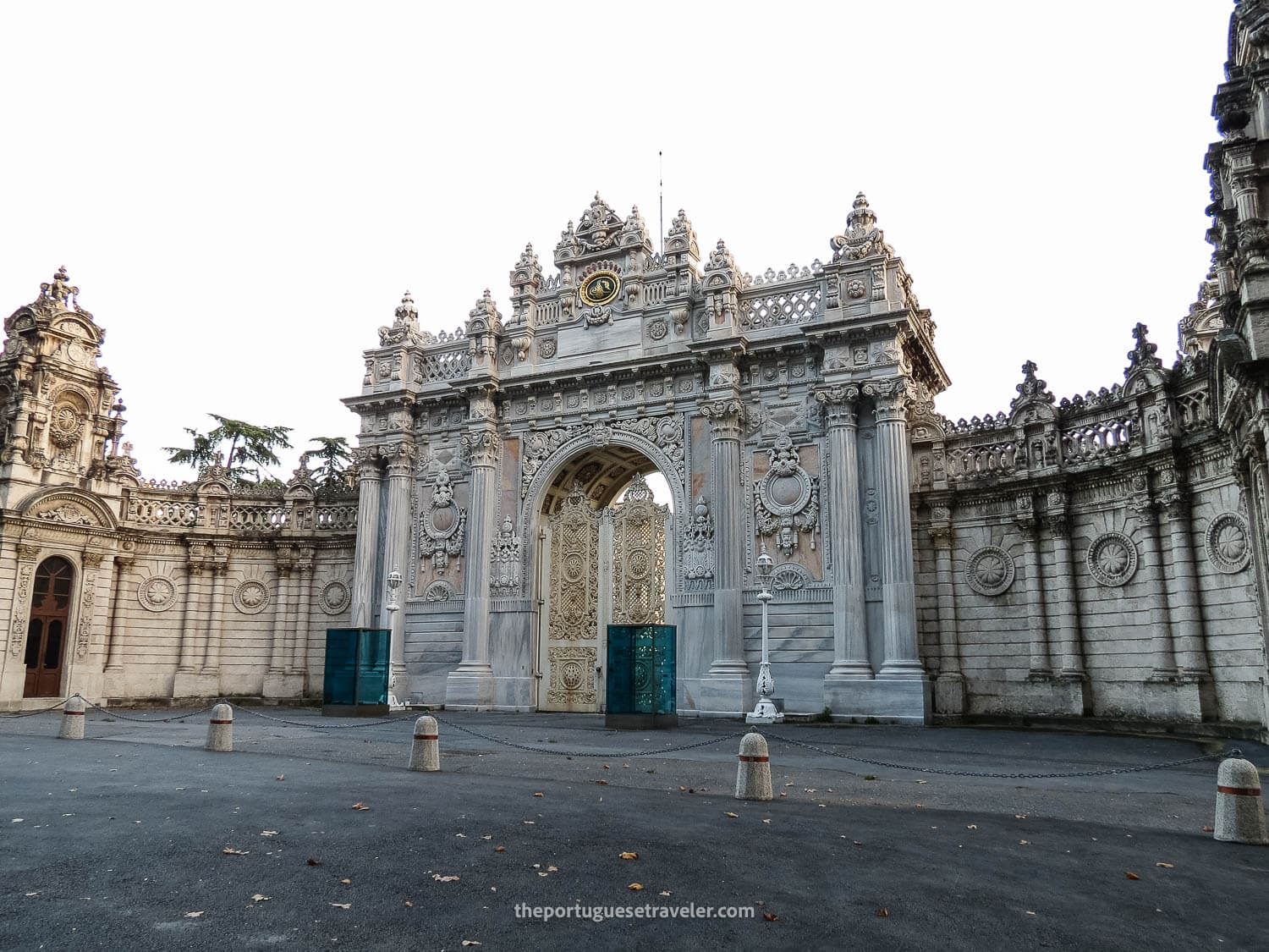 The Dolmabahçe Palace in Istanbul