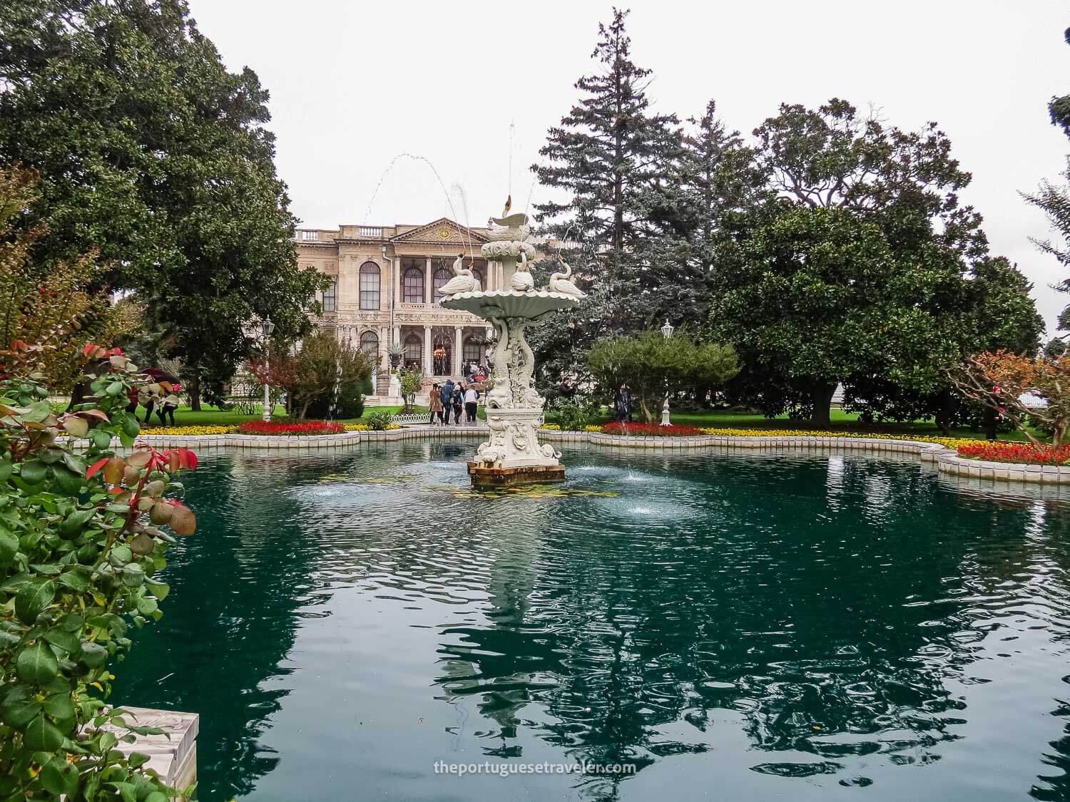 The Dolmabahçe Palace in Istanbul
