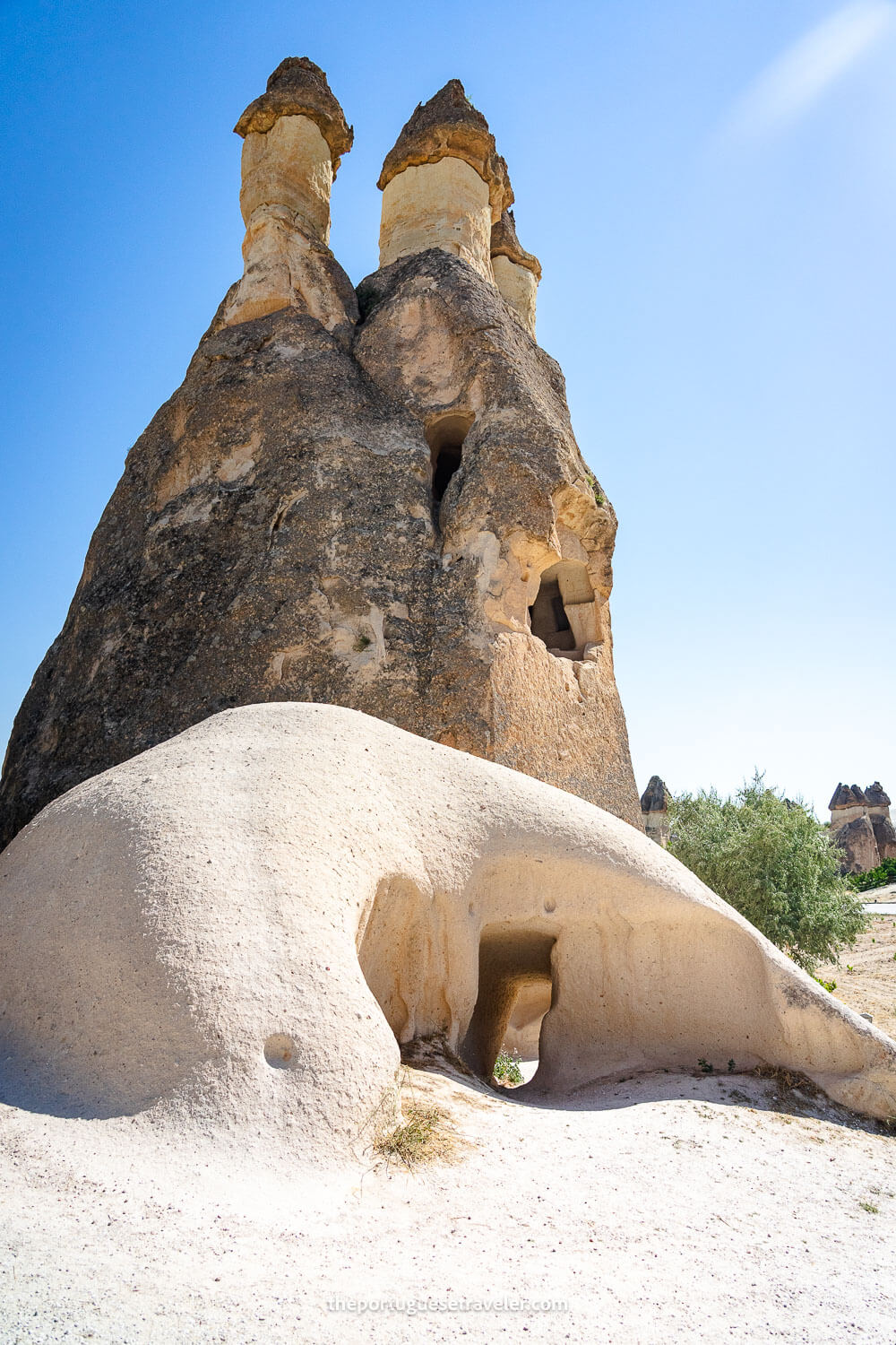 The Fairy Chimneys of Pasabag Valley, Monks Valley, on the Cappadocia Red Tour