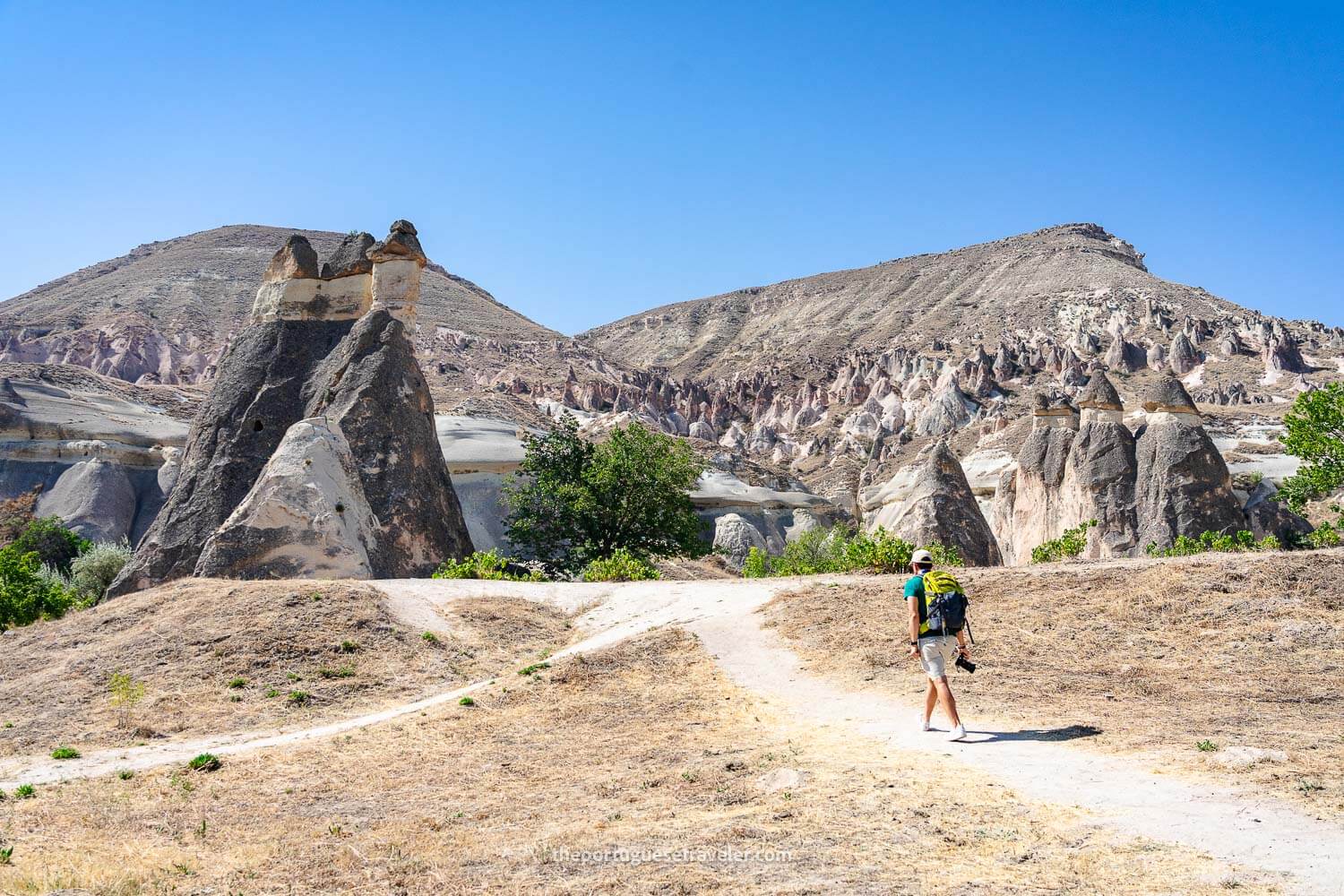 The entrance of the Monks Valley, on the Cappadocia Red Tour