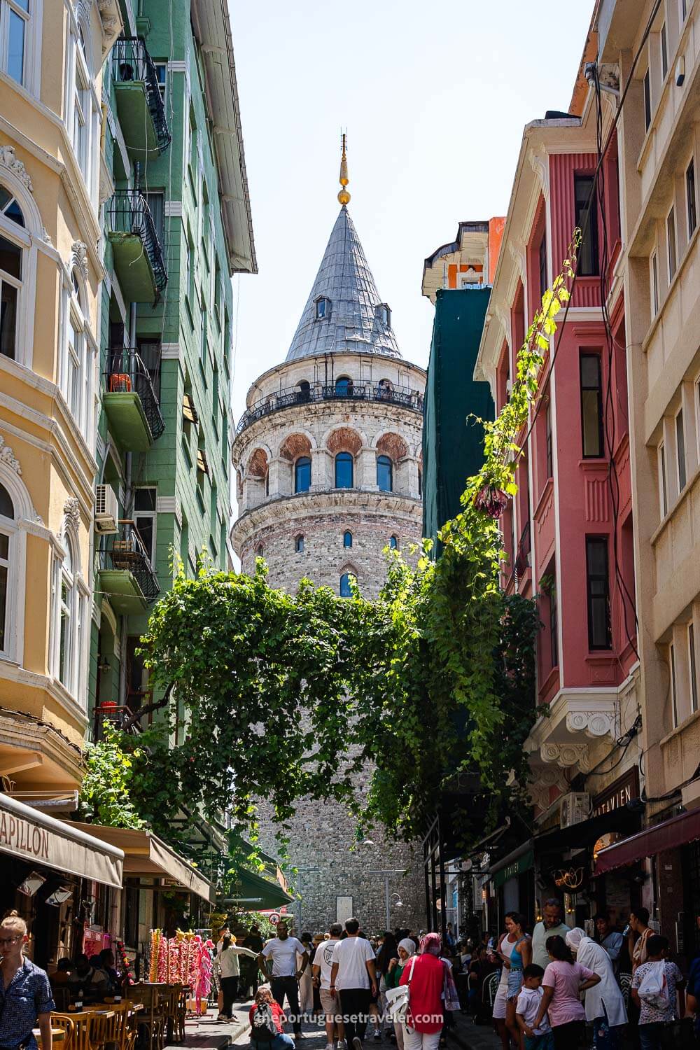 The Galata Tower of Istanbul