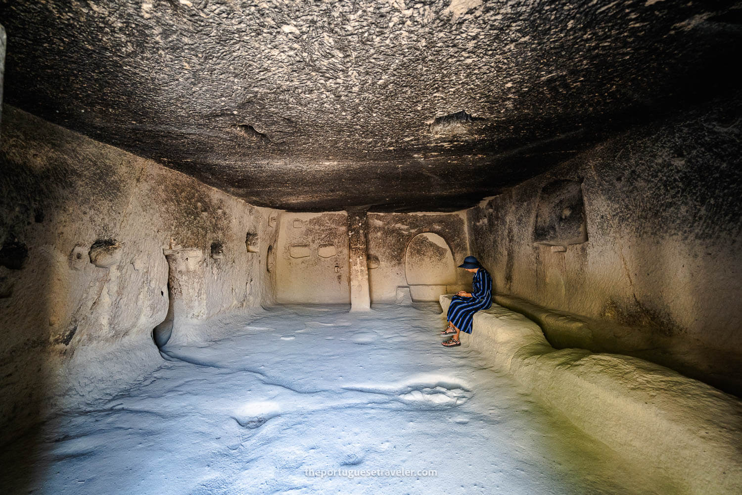 The interior of Göreme Open Air Museum in Cappadocia