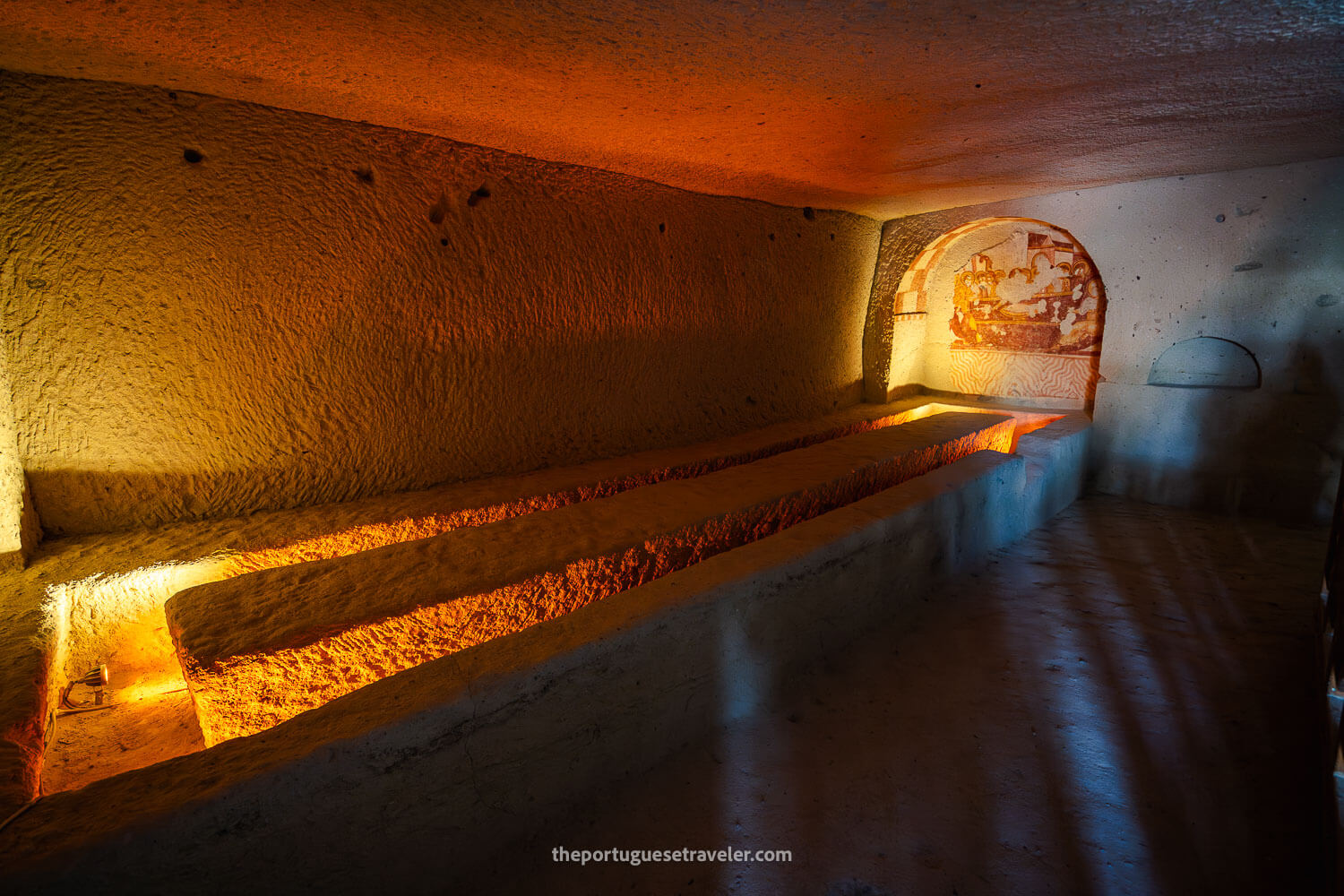 The interior of Göreme Open Air Museum in Cappadocia