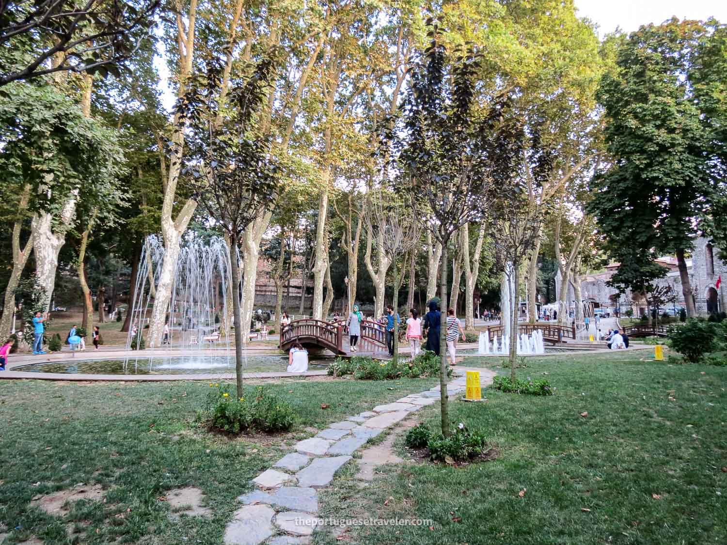 The Gülhane Park near Topkapi Palace in Istanbul