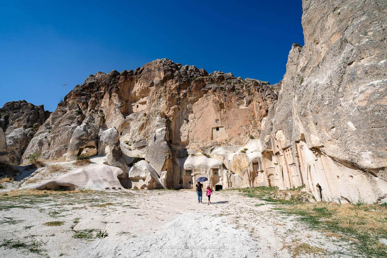 The entrance to the Hallaç Monastery, on the Cappadocia Green Tour