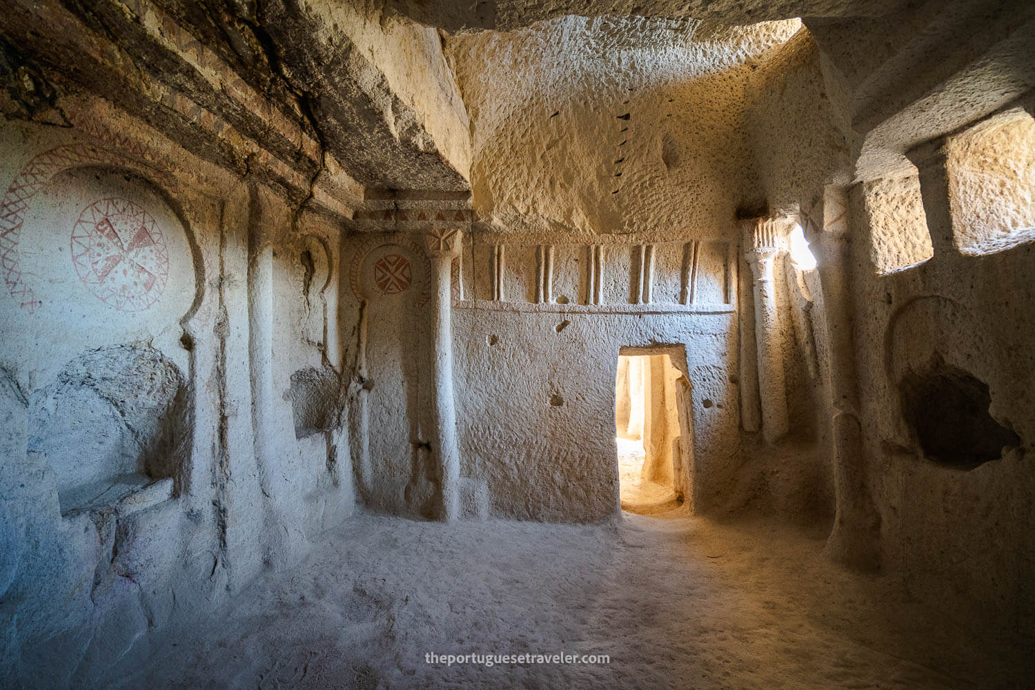 The interior of the Hallac Monastery, on the Cappadocia Green Tour