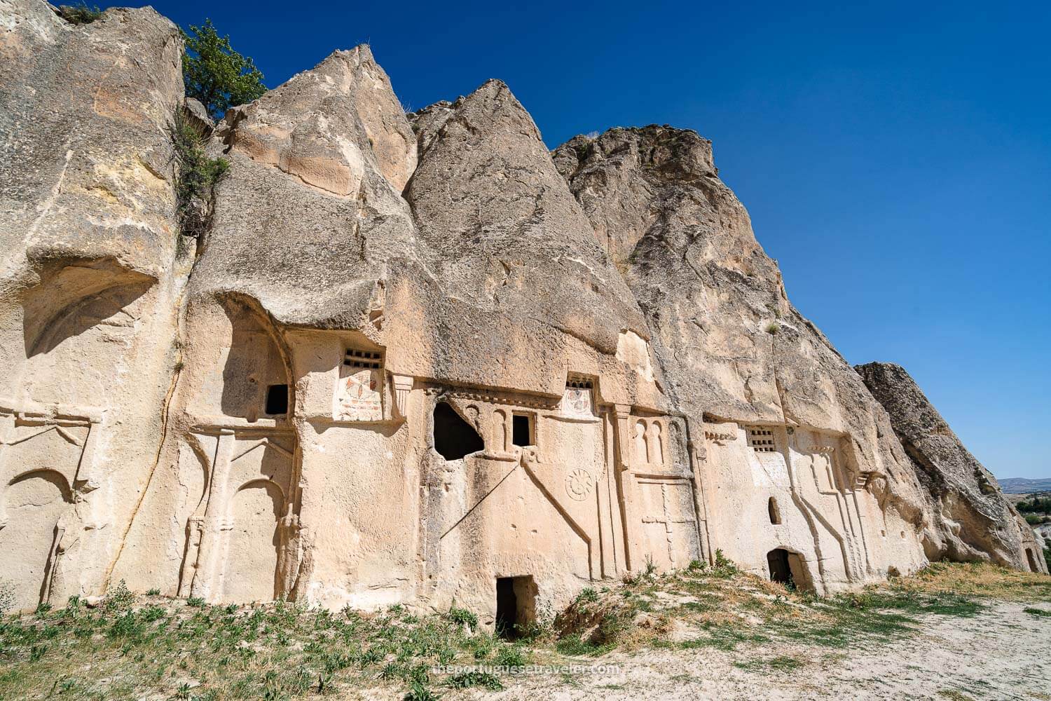 Hallaç Monastery in Cappadocia, Turkey, one of the highlights of the Green Tour