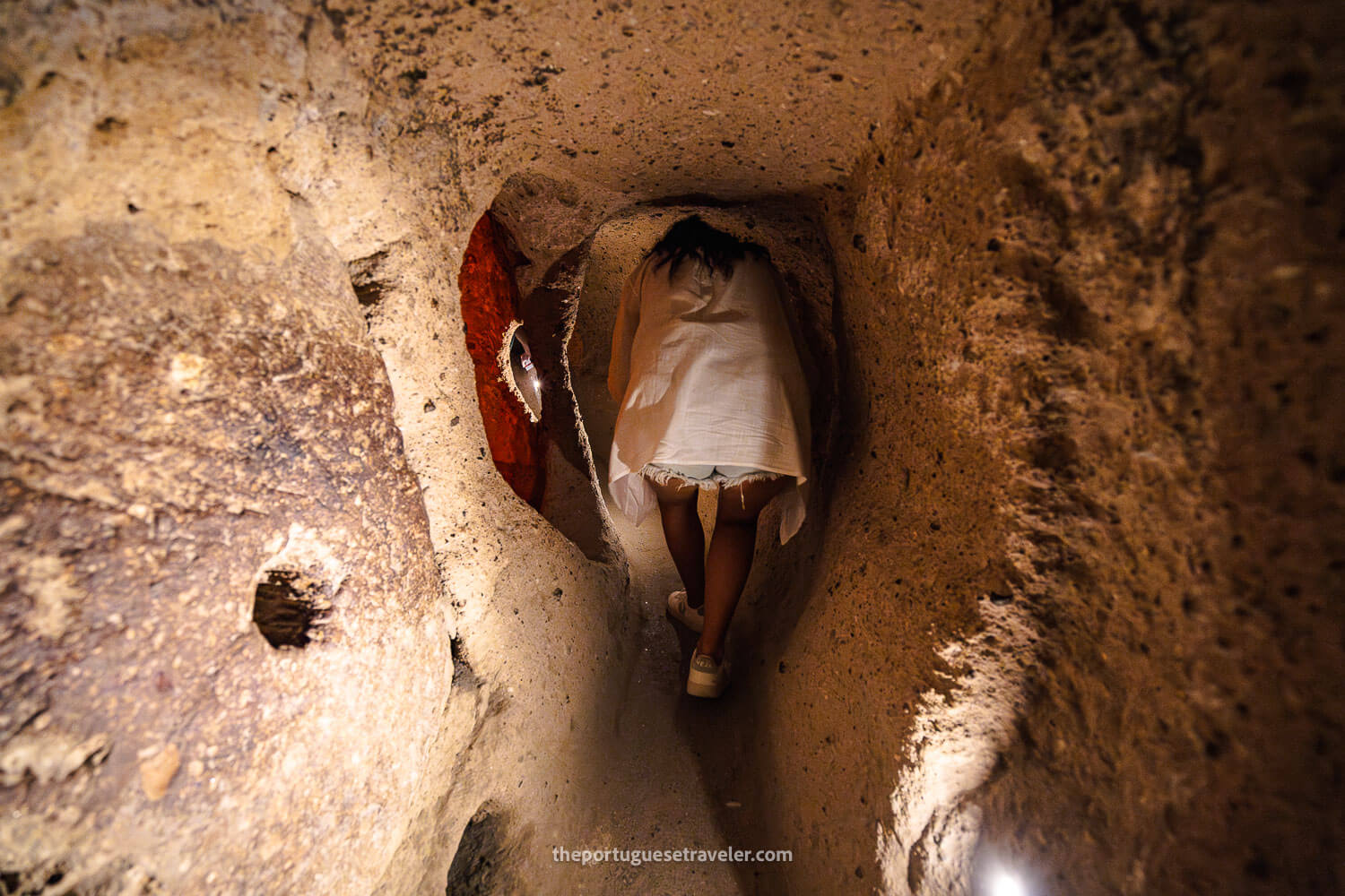 Jhos at the Kaymakli Underground City