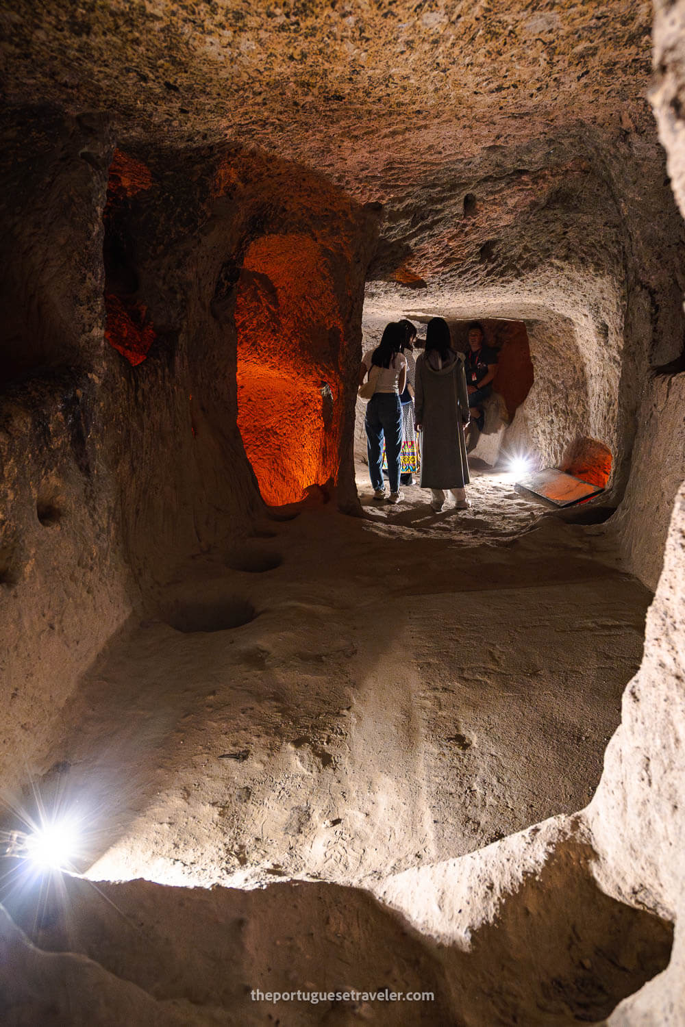 The interior of Kaymakli, on the Cappadocia Green Tour