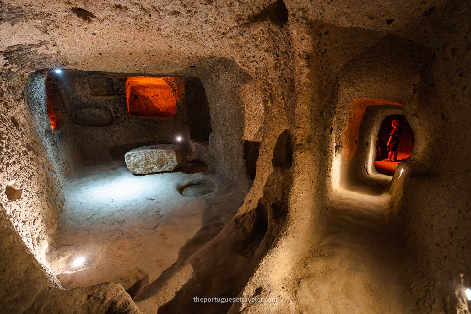 Kaymakli Underground City in Cappadocia