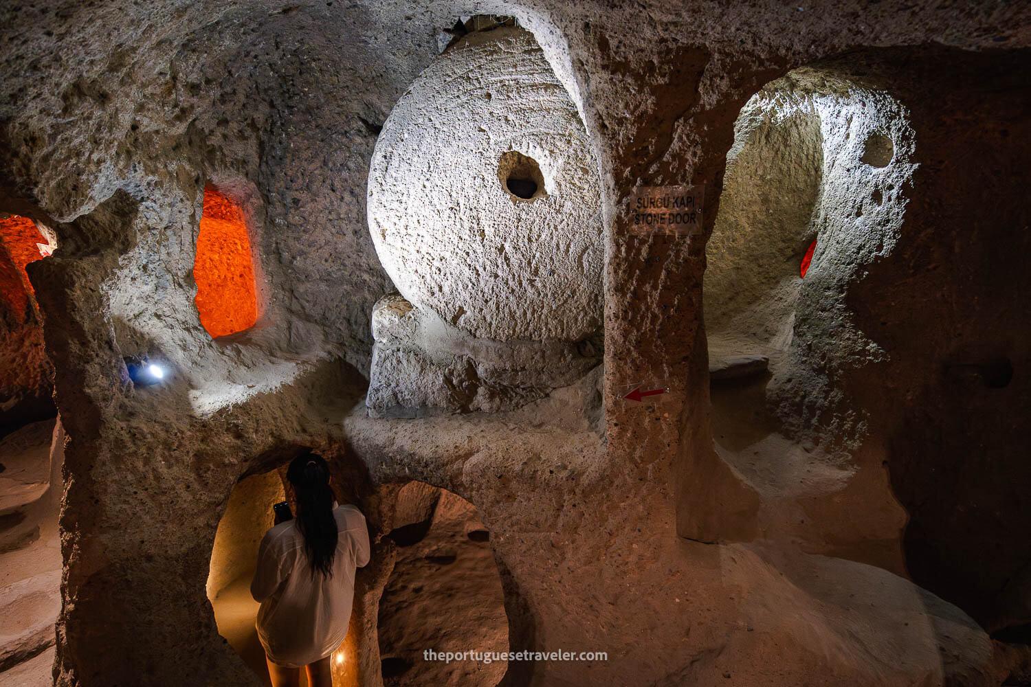 Kaymakli Underground City in Cappadocia, one of the highlights of the Cappadocia Green Tour