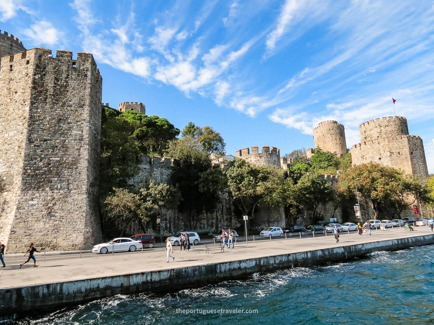 The Rumeli Hisari Fortress in the Bosphorus