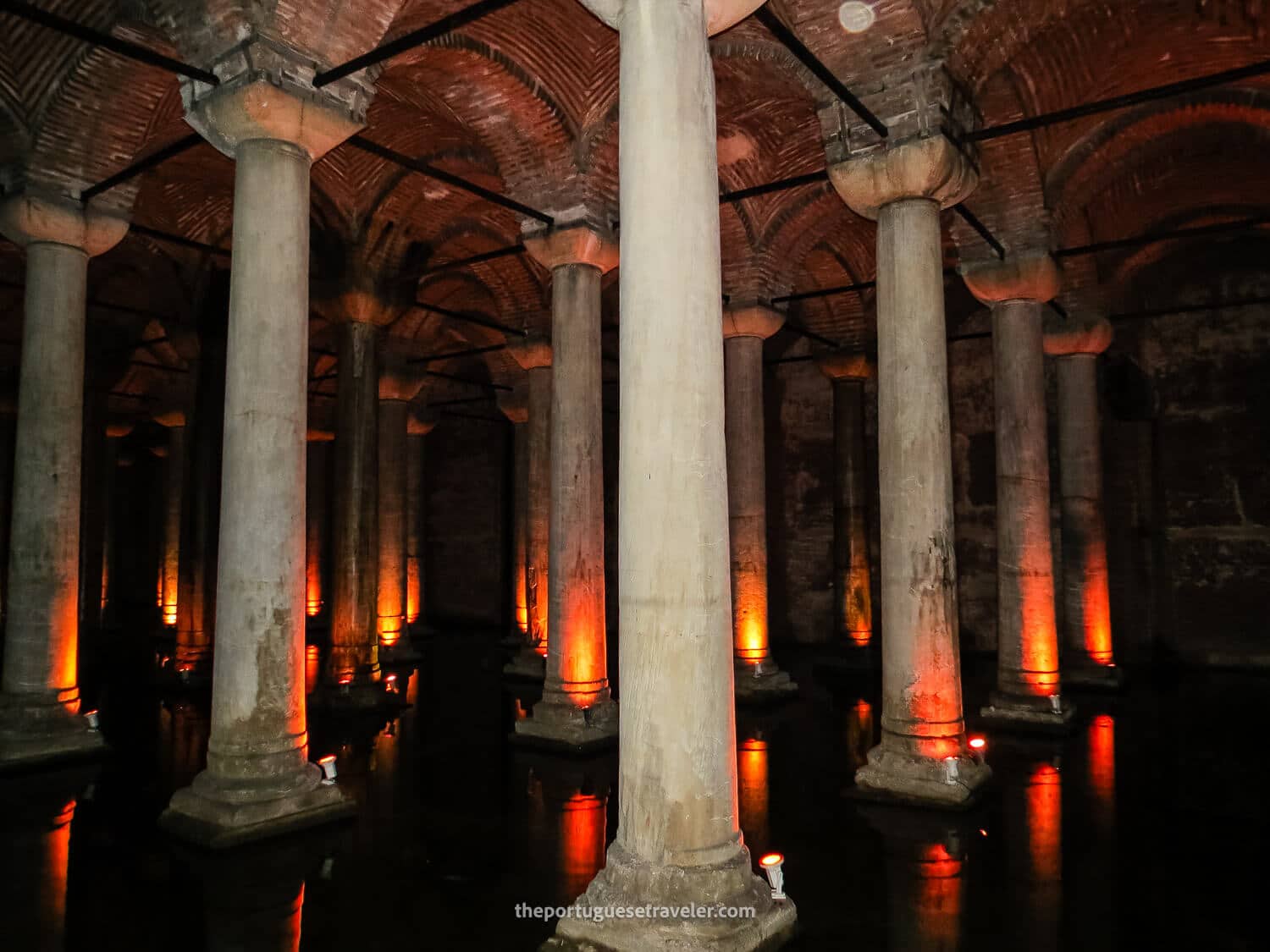 Yerebatan Sarayi or Basillica Cistern in Istanbul