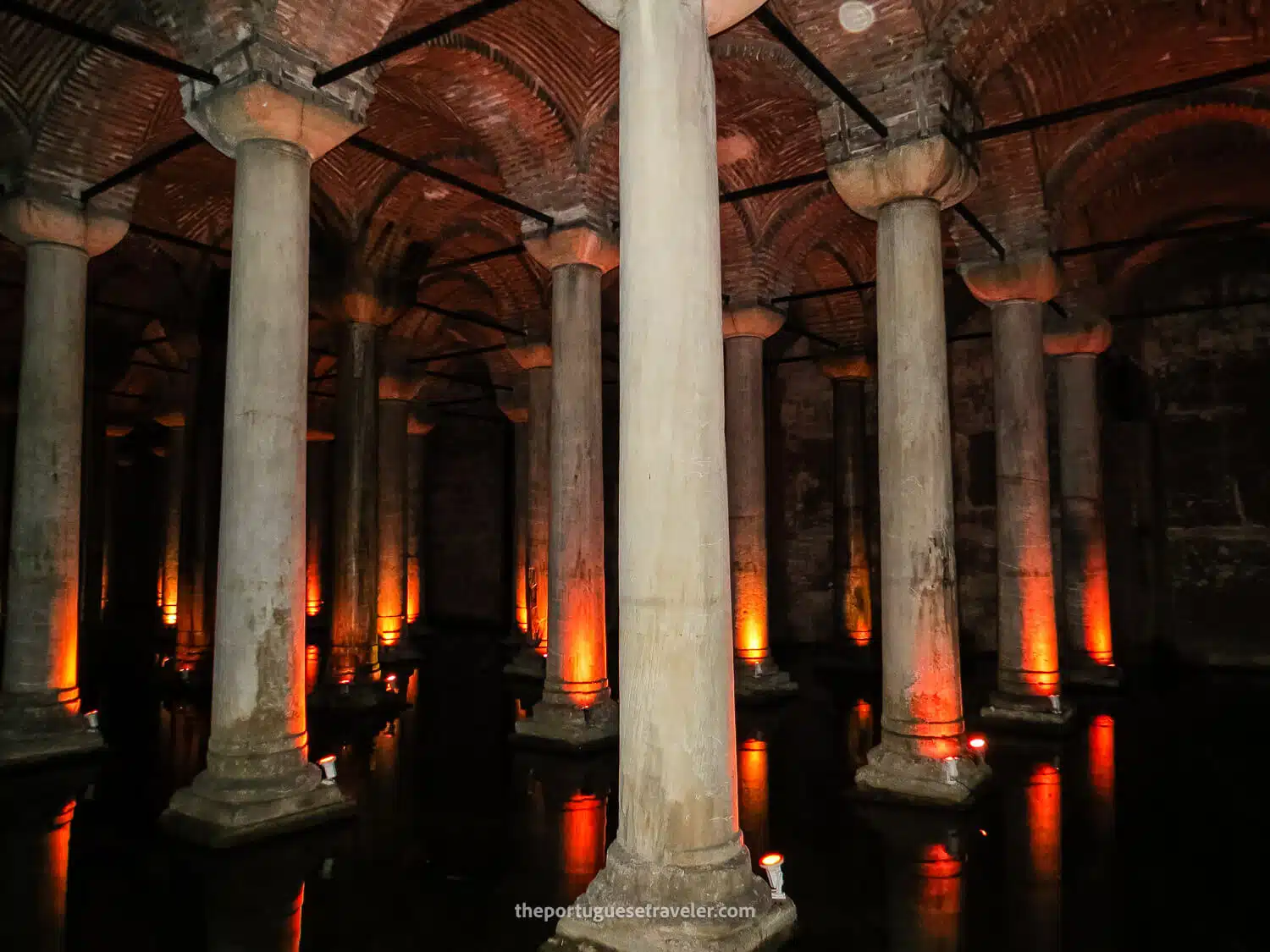 Yerebatan Sarayi or Basillica Cistern in Istanbul