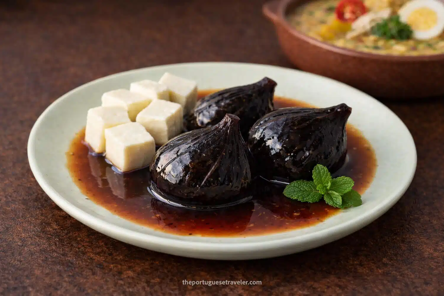 Higos con Queso - Figs with Cheese, a traditional Ecuadorian dish